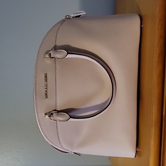 Michael Kors Collection Handbags - Michael Kors Large Dome Satchet Leather